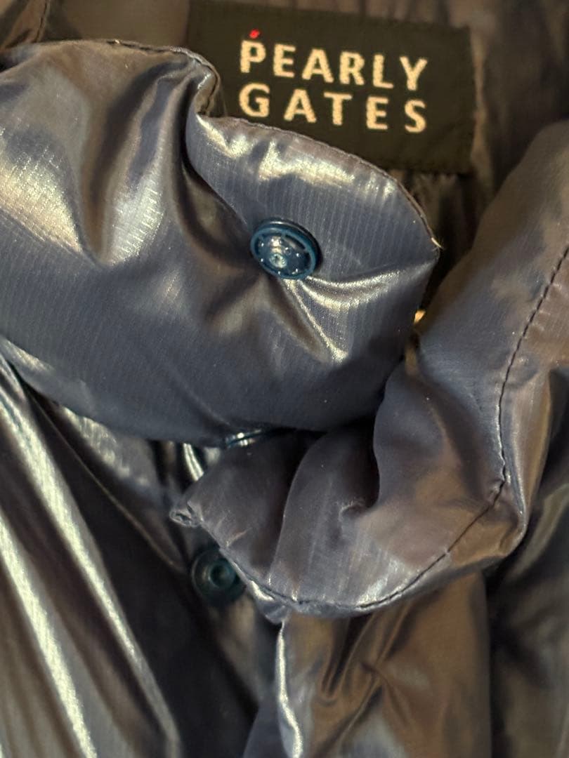 【美品】PEARLY GATES ネイビー ダウンジャケット