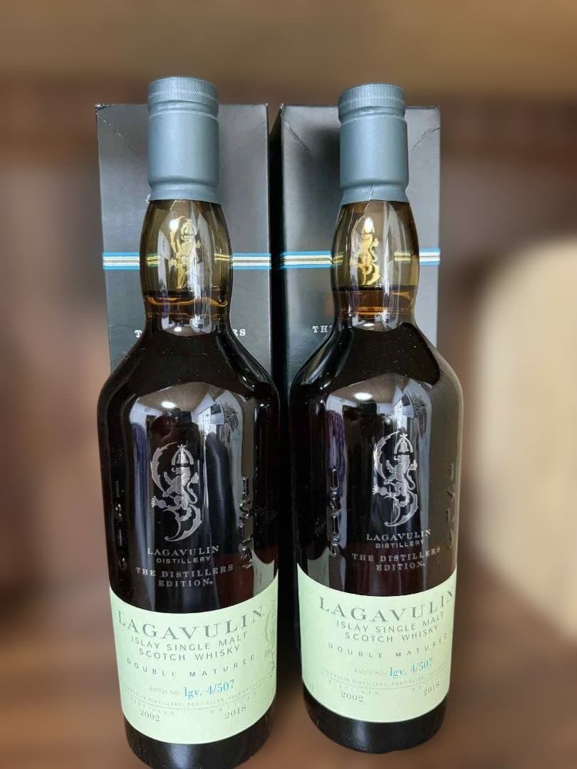 ラガヴーリン（ラガブーリン） ダブルマチュアード 2002-2018 2本