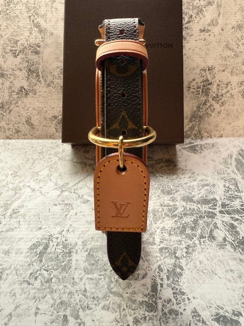 ルイヴィトン M58070 モノグラム コリエ カラー バクスター GM 首輪