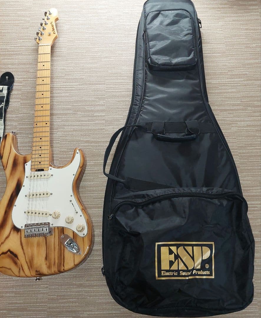 Edwards エレキギター ナチュラルウッド