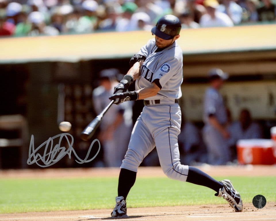 イチロー／直筆サイン入り写真／シアトル・マリナーズ／MLB通算2000本安打