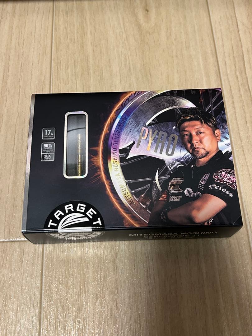 TARGET 星野光正　PYRO G11 ダーツ　ターゲット　バレル　ゴールド