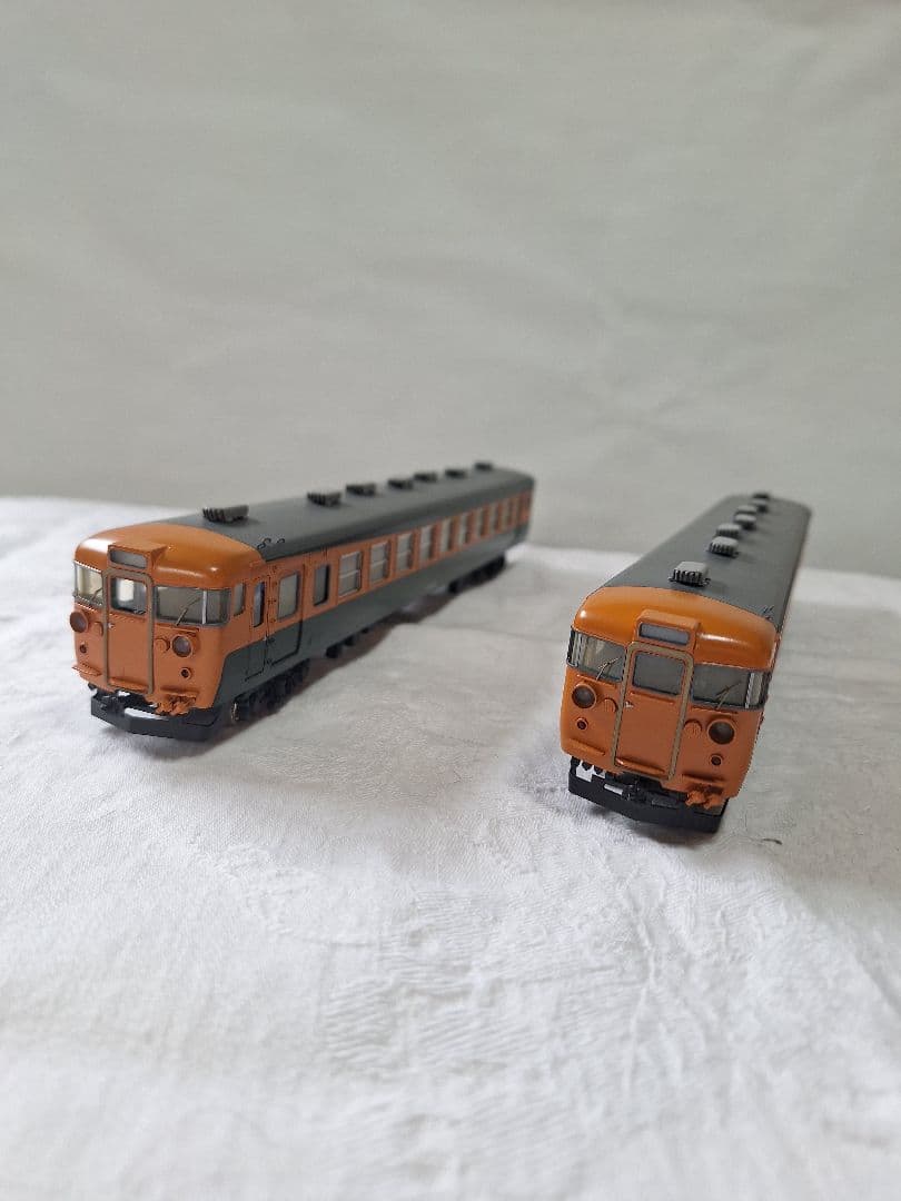 k*a様 HOゲージ 鉄道模型 ４輌 旧国鉄　東海型　キット組