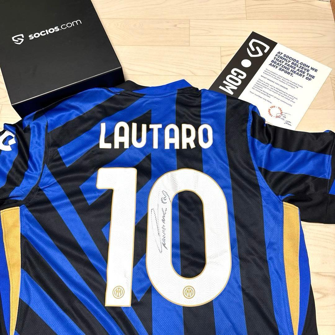 インテル ラウタロ マルティネスLAUTARO サイン ユニフォーム
