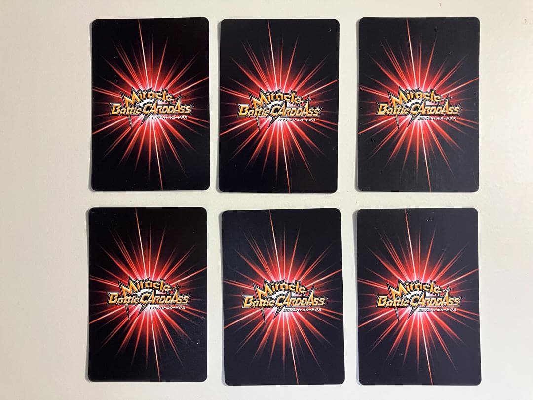 希少品　パラレルコンプ　プロモカード　ワンピース　ミラクルバトルカードダス　6枚