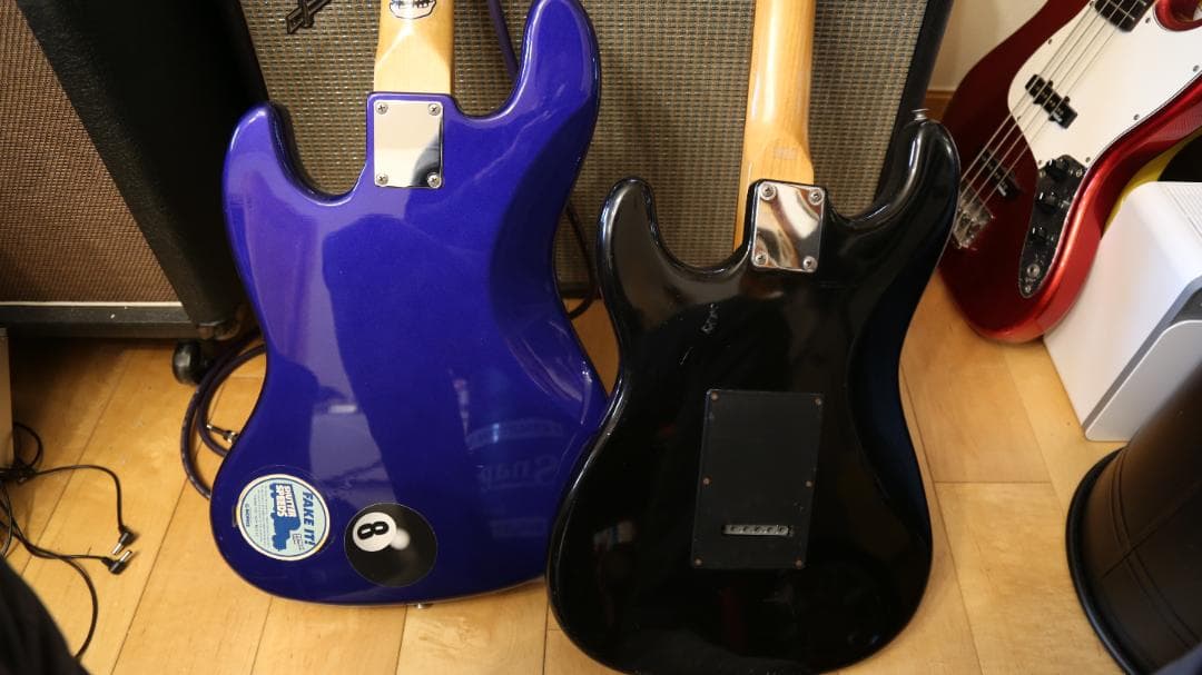 ジャンク　ギター　ベース　2本セット stewart Buroze