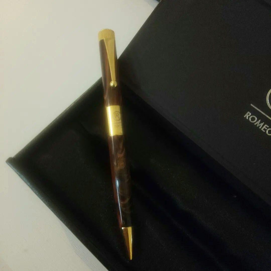 ROMEONo.3 限定色 オーリックアンバー ボールペン 専用ケース付き