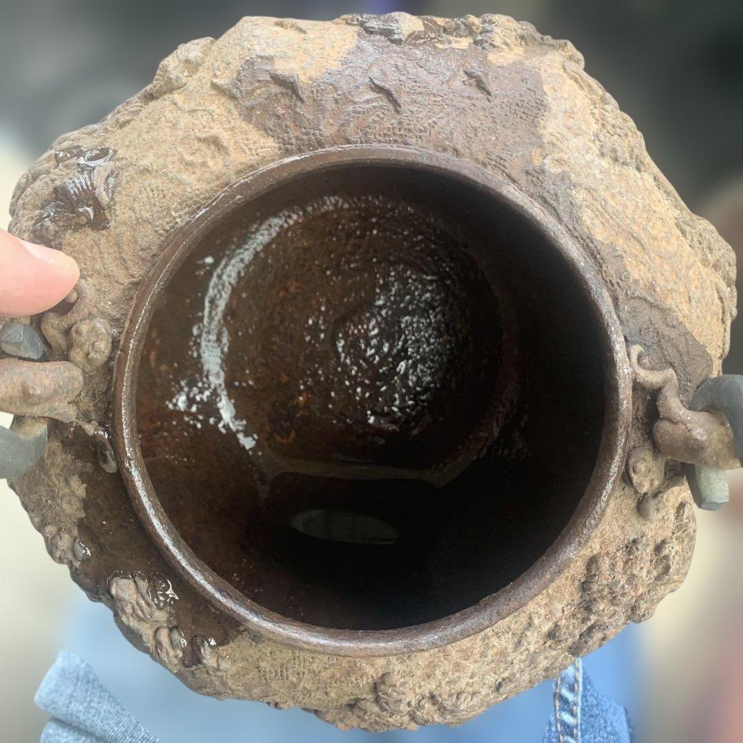 鉄瓶　日本亀文