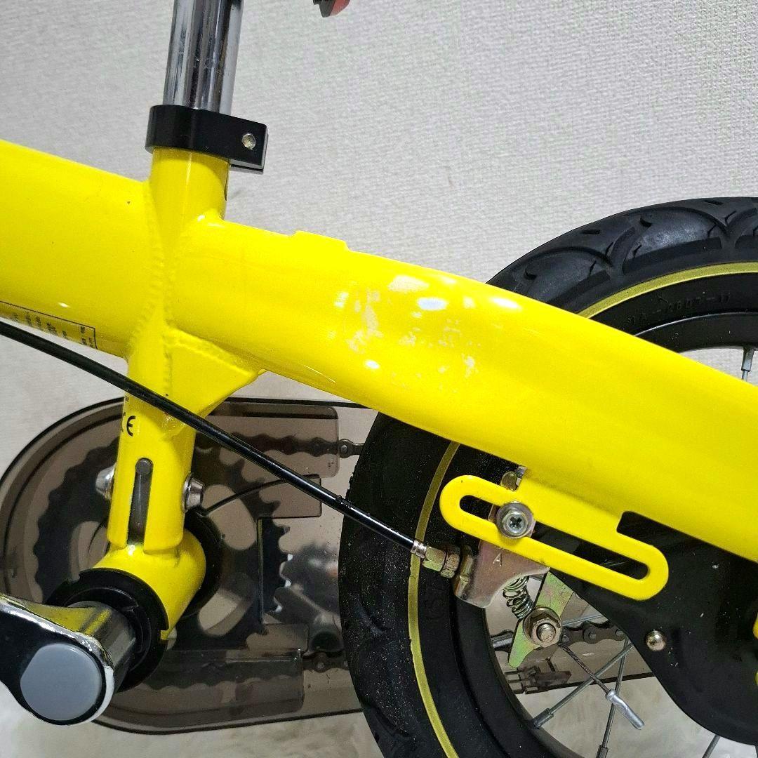 【美品】Henshin Bike へんしんバイク イエロー 12.5インチ