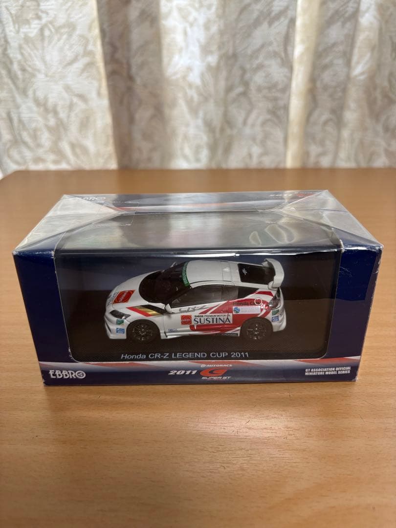 エブロ1/43EBBRO Honda CR-Z LEGEND CUP 2011