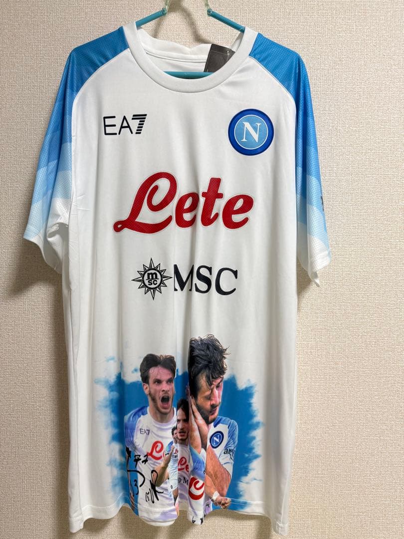 ナポリ 22 23 SeriaA優勝記念限定ユニフォーム オーセンティック