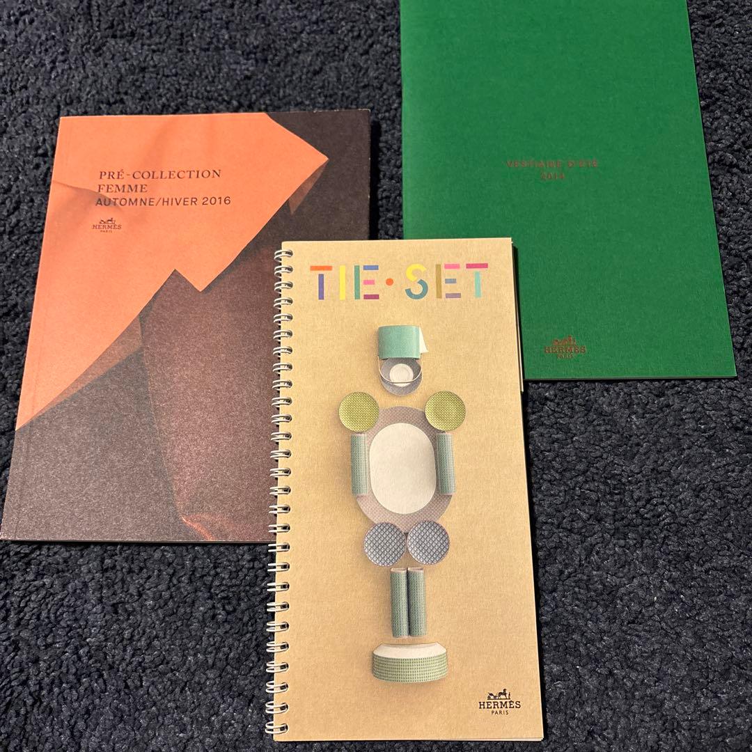 HERMES.非売品&カタログ3点希少リング製本非売品