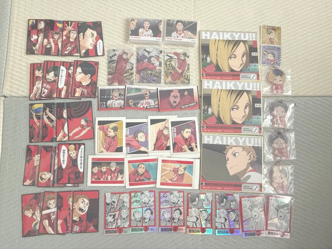 ハイキュー グッズ まとめ売り アクスタ フィギュア ぬいぐるみ 缶バッジ