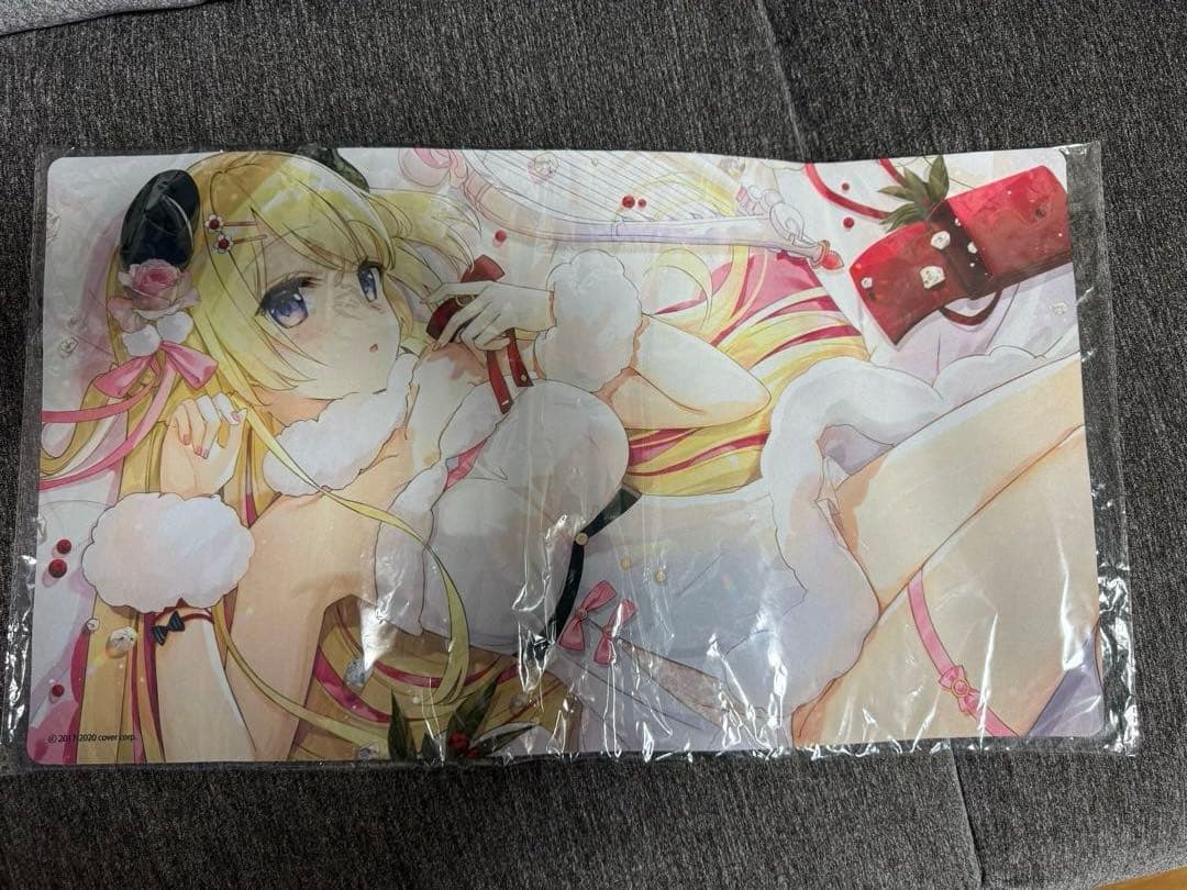 ホロライブ 角巻わため 1周年記念 ラバーマット 新品