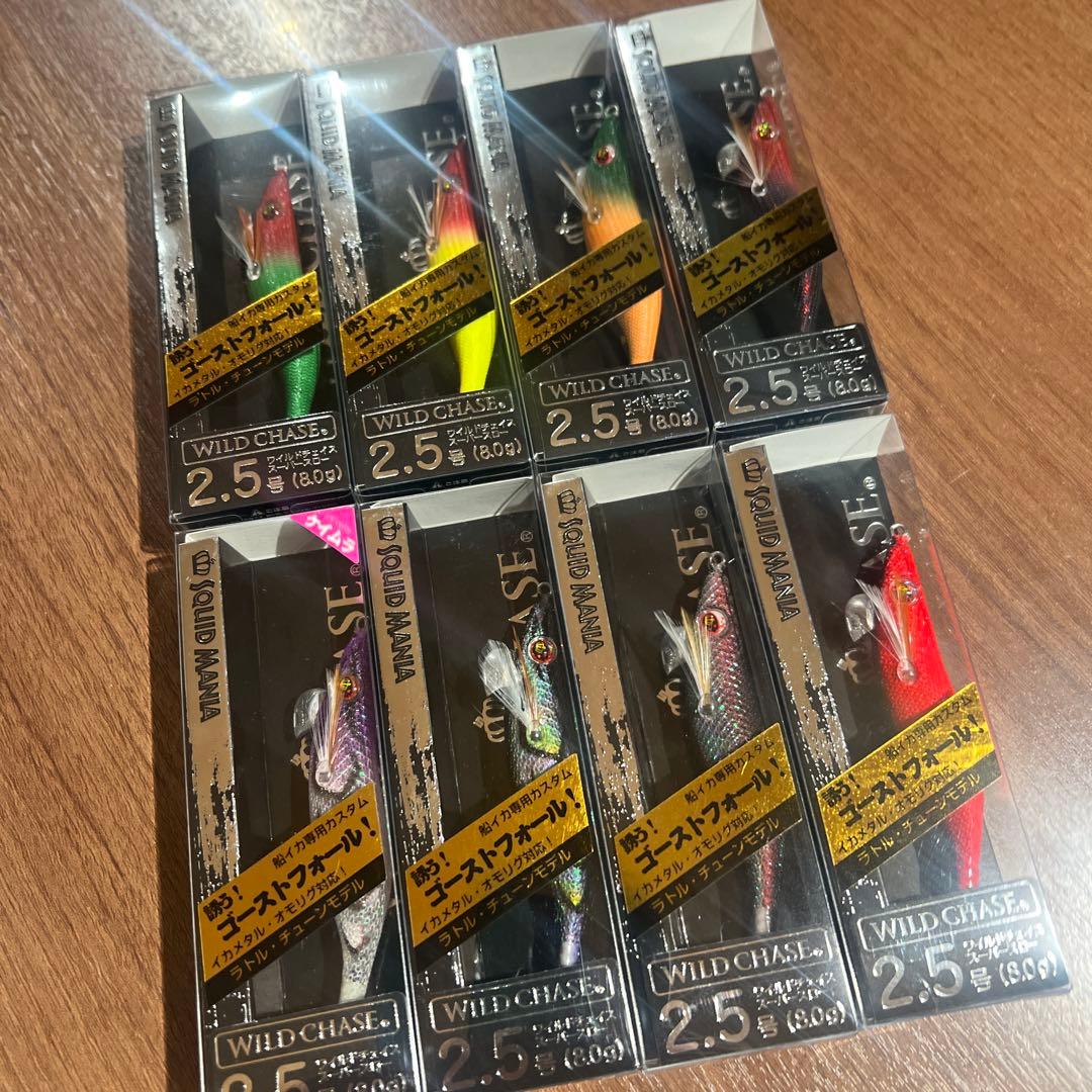 スクイッドマニア　ワイルドチェイス　2.5号SS ゴーストフォール　ラトル