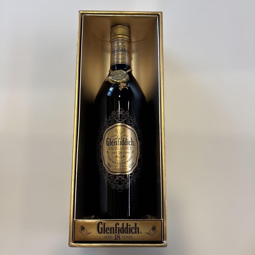 Glenfiddich 18年 シングルモルトウイスキー ボックス入り
