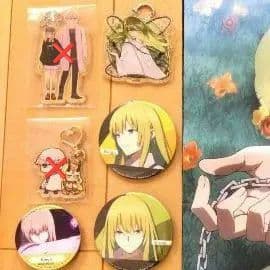 fgo　エルキドゥ　コマンドコードアクリルキーホルダー