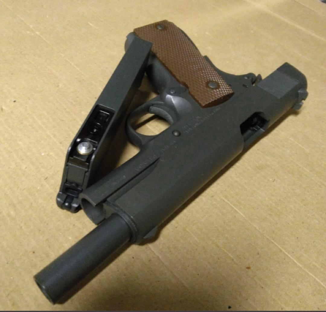 WA ウエスタンアームズ ガスブローバック.コルトガバメントミリタリーモデル