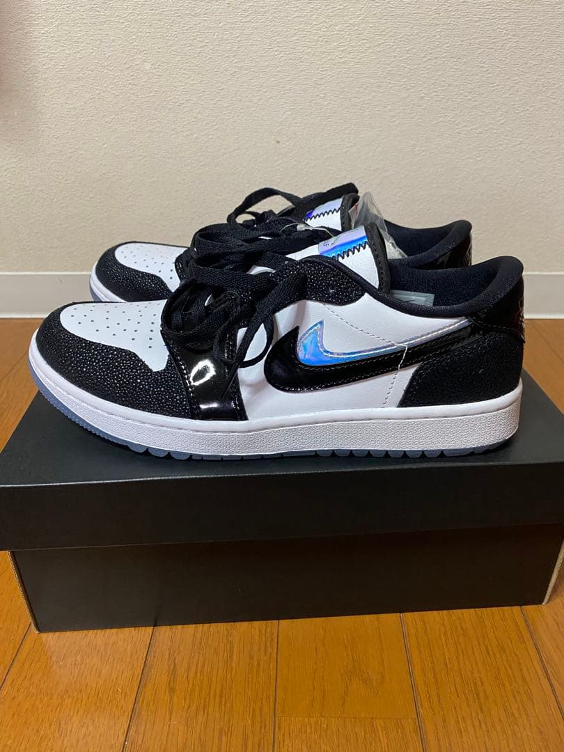 Nike Air Jordan 1 Low ホワイト/ブラック/ブルー
