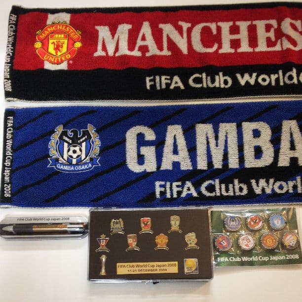 【入手困難】FIFA ClubWorldCup Japan 2008 グッズ５点