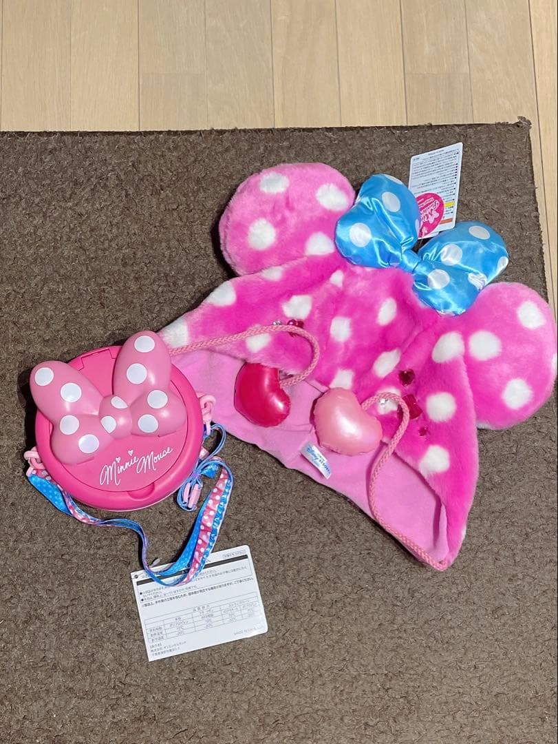ディズニー　パルパルーザ　ポップコーンバケット　ファンキャップ　ミニー