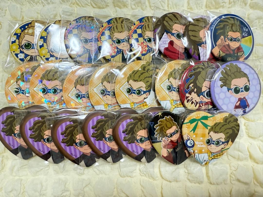 イナズマイレブン　鬼道有人　缶バッジまとめ売り