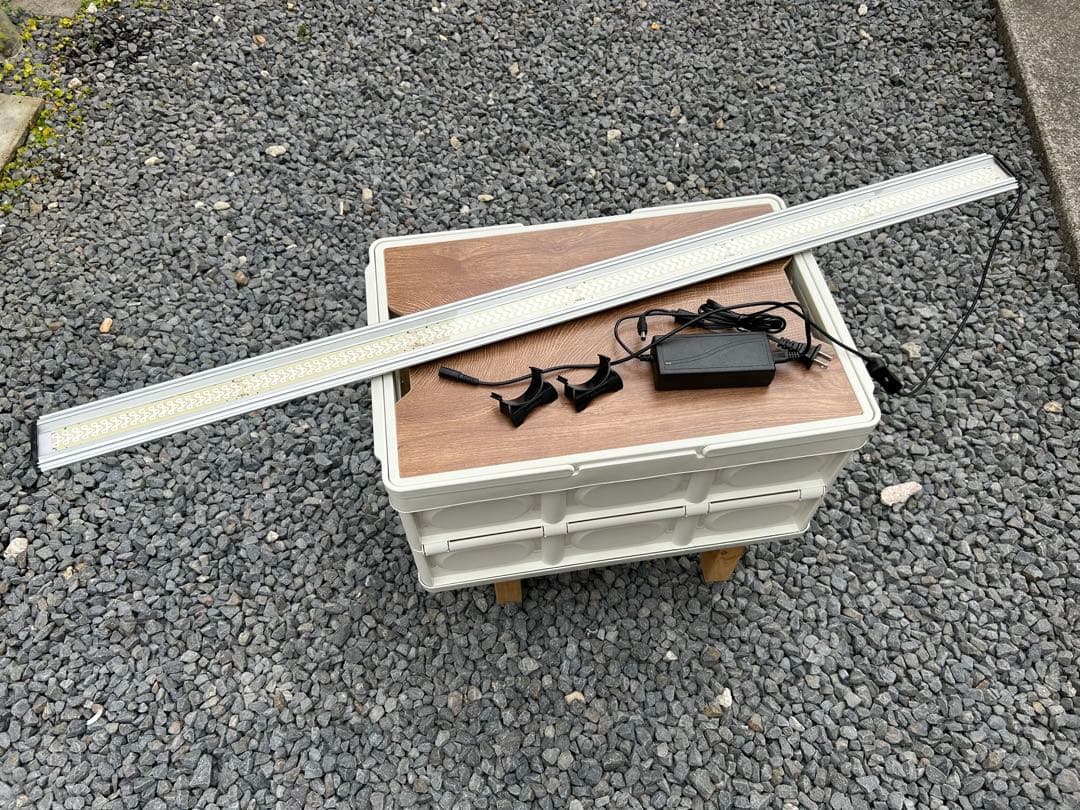 ゼンスイ　LED水草育成ライト 約120cm ACアダプター付き 赤色