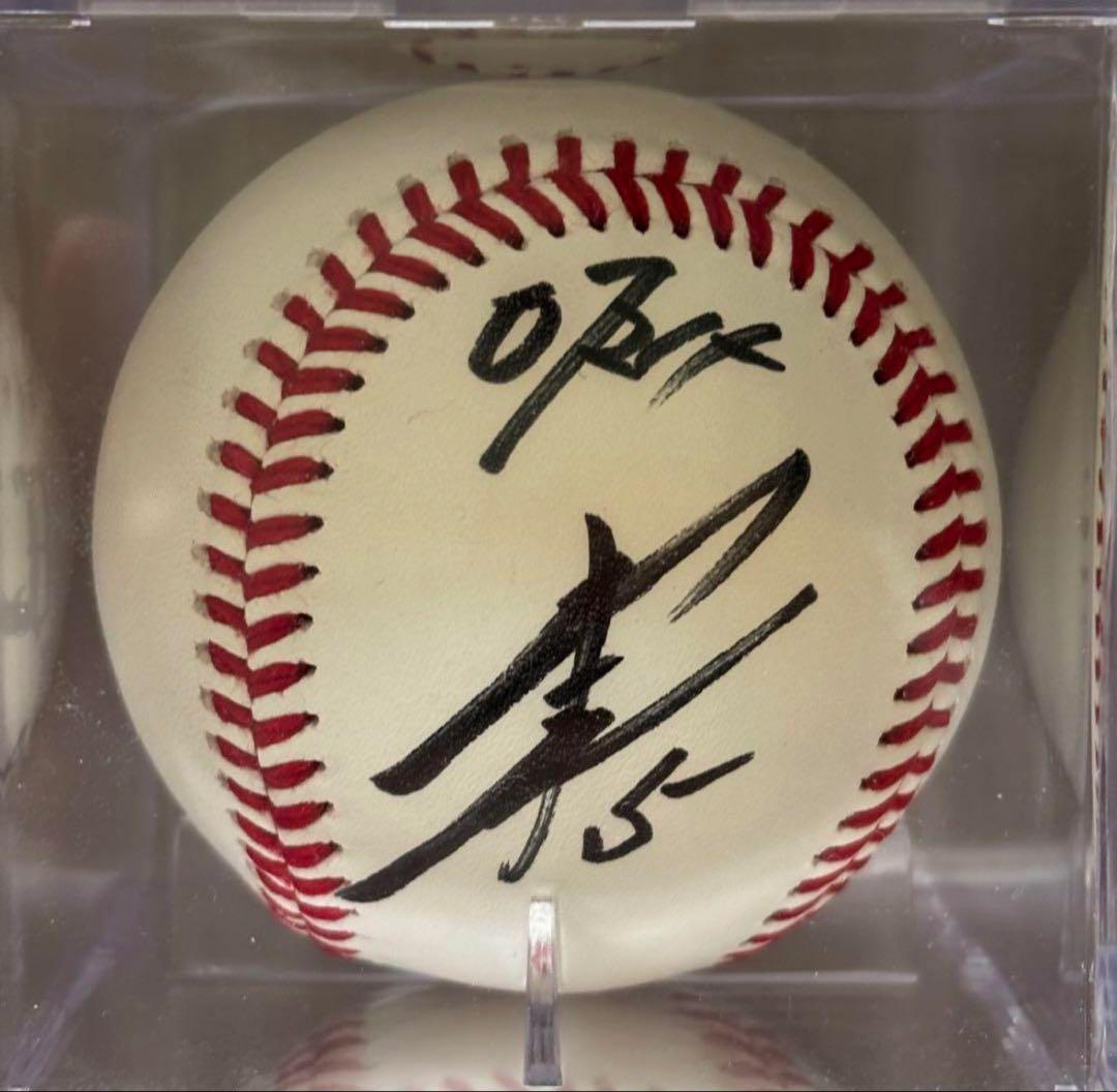 オリックスバファローズ　西野真弘選手　直筆サイン入りボール（NPB球）⭐︎⭐︎