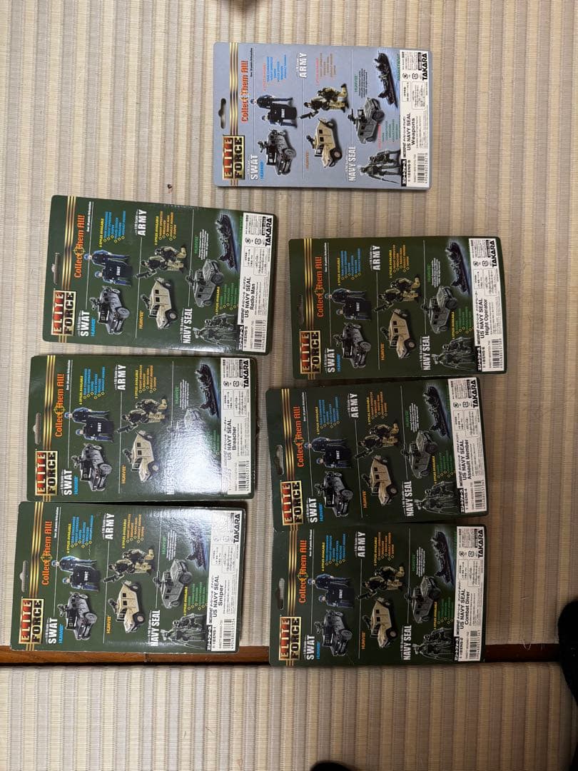 Navy SEAL アクションフィギュア 6体セット+武器セット