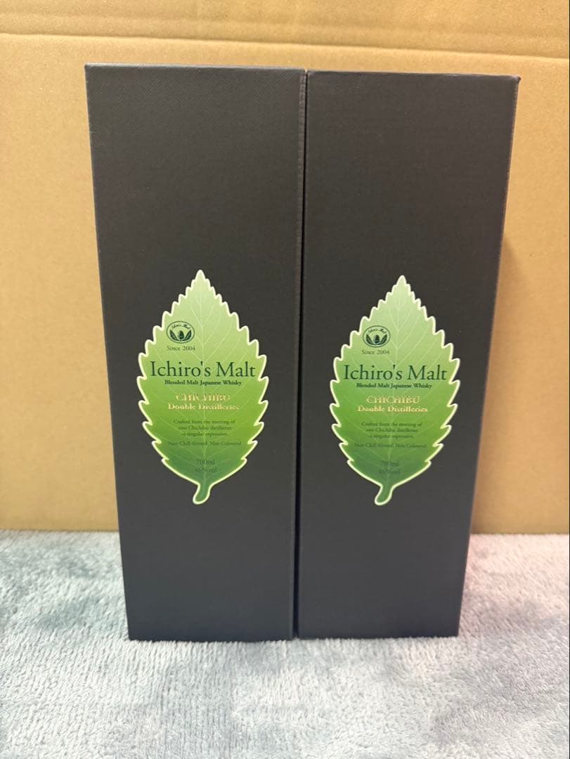 イチローズモルト ダブルディスティラリーズ　DD　リーフシリーズ　グリーン　2本