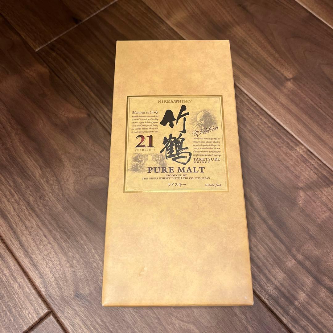 竹鶴 21年 ピュアモルトウイスキー 700ml