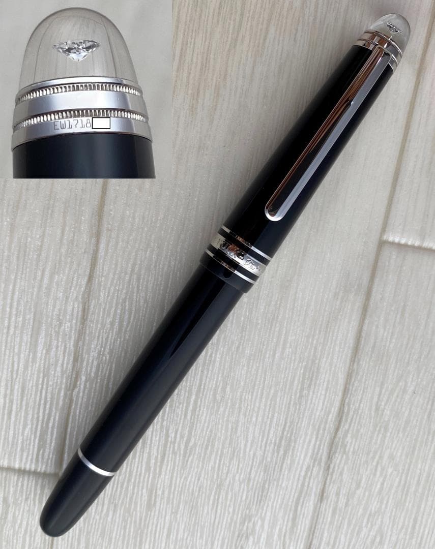 超美品 ダイヤモンド モンブラン クラシック 145 万年筆 14K細字　限定品