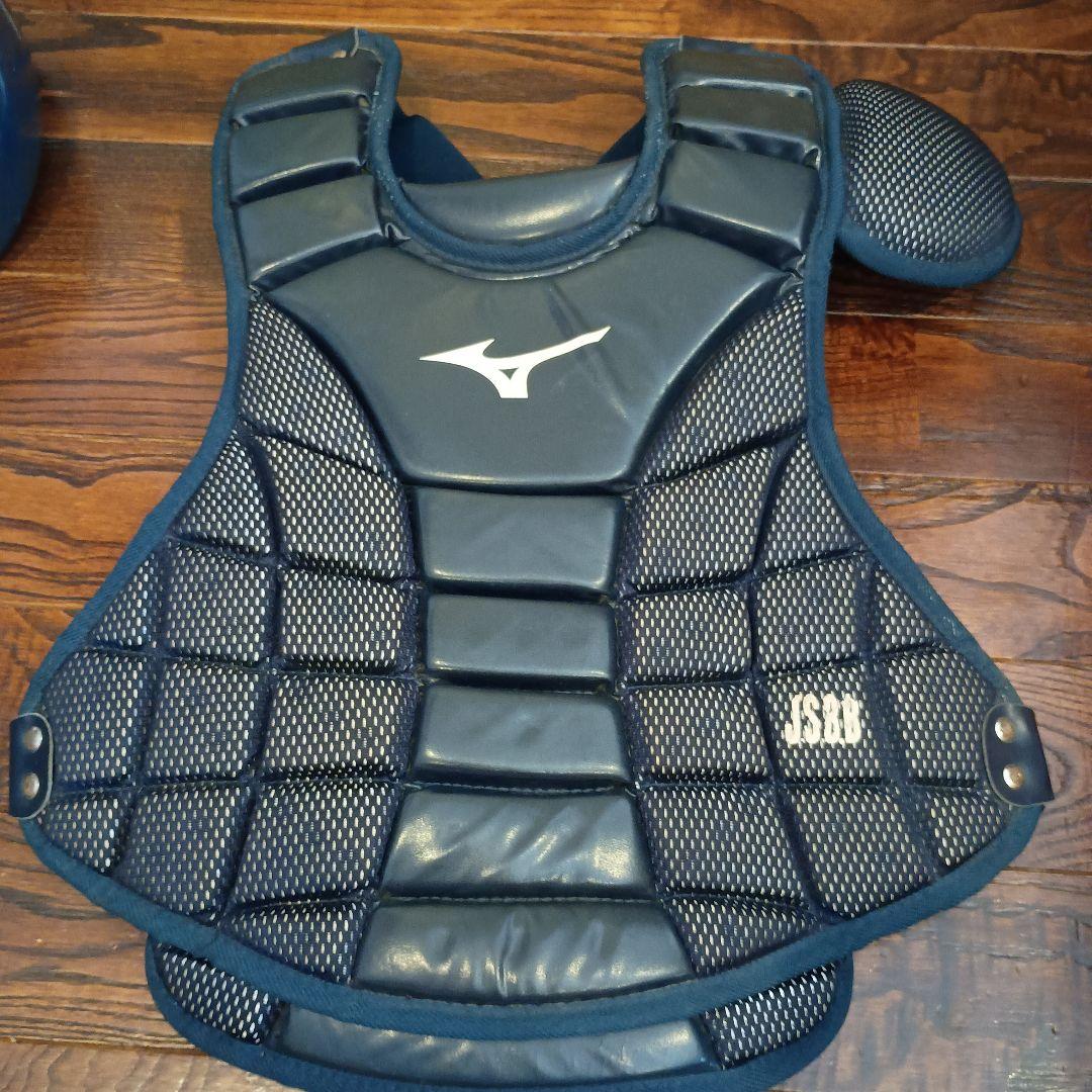 軟式用キャッチャー防具