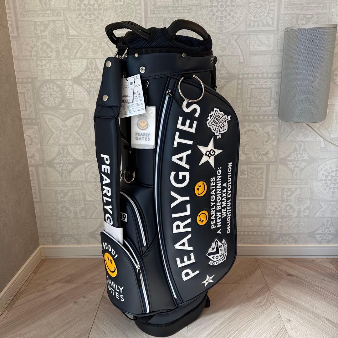 【未使用品】PEARLY GATES PG1989 ゴルフバッグ ボール付き