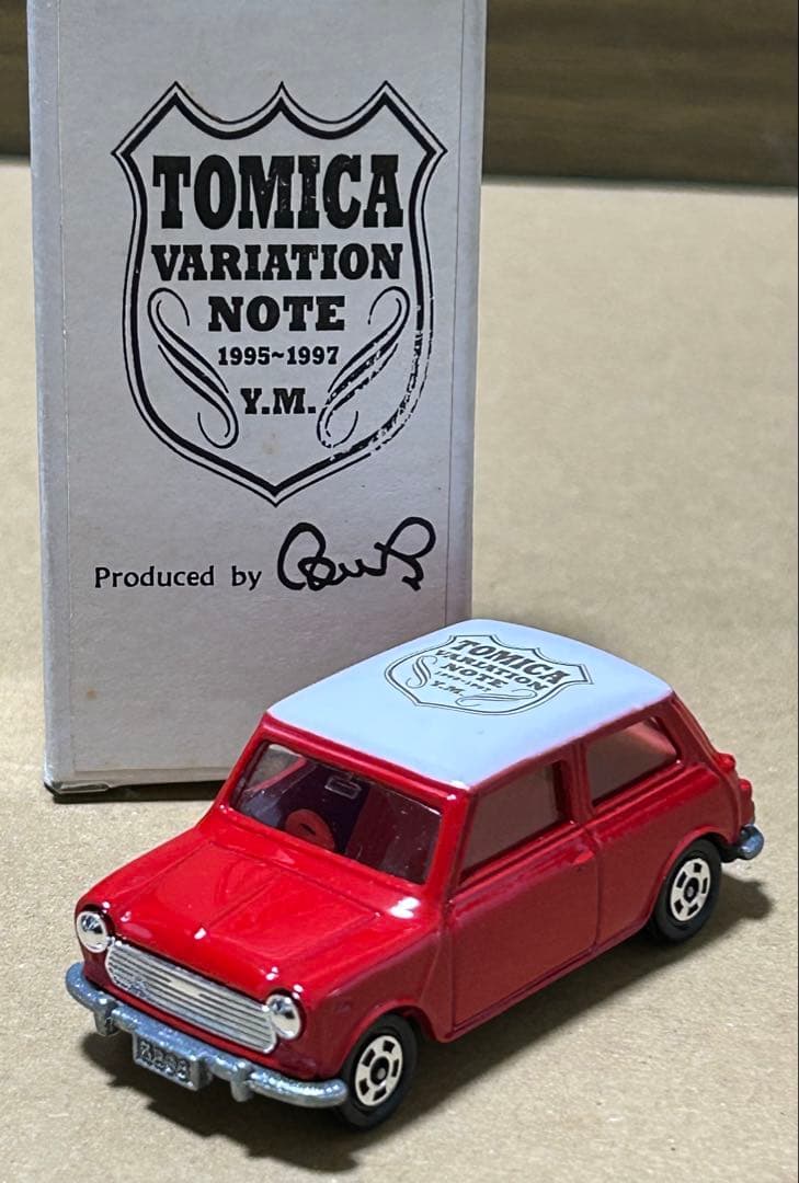 トミカ ミニクーパー バリエーションノート 赤
