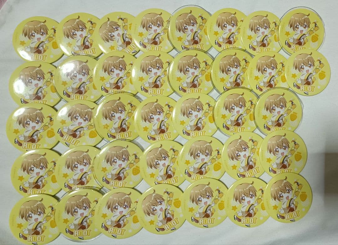 すとぷり　るぅと　缶バッチ　2024　newyear デフォ　ニューイヤー