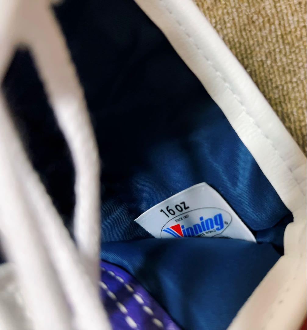 ウイニング　ボクシンググローブ　16oz 紐式　別注品