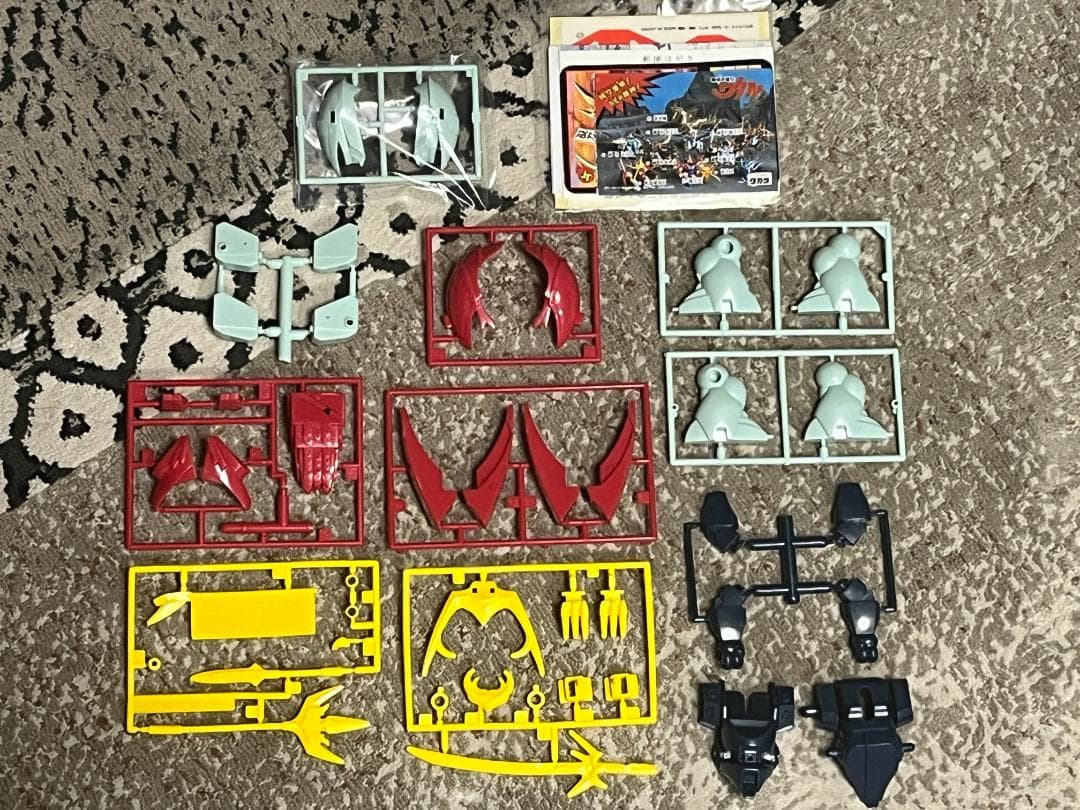 未組立 魔神英雄伝ワタル 魔人大集合 戦国龍神丸 43 マシンコレクション