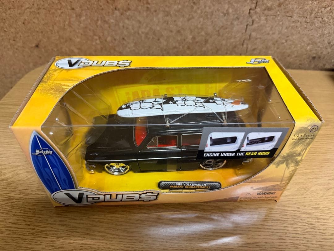 【廃番】1965 Volkswagen Variant サーフボード積載1/24