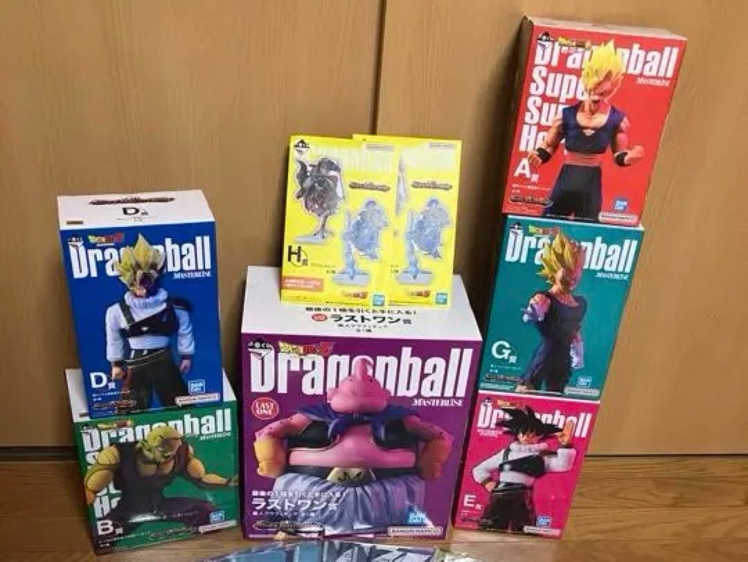 ドラゴンボール一番くじ　フィギュア6点セット