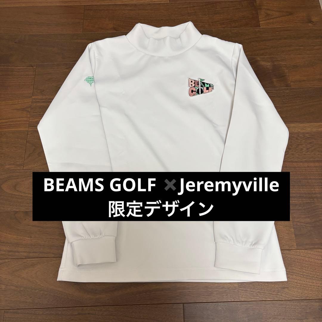 BEAMS GOLF ✖️Jeremyville 限定デザインモックネックシャツ