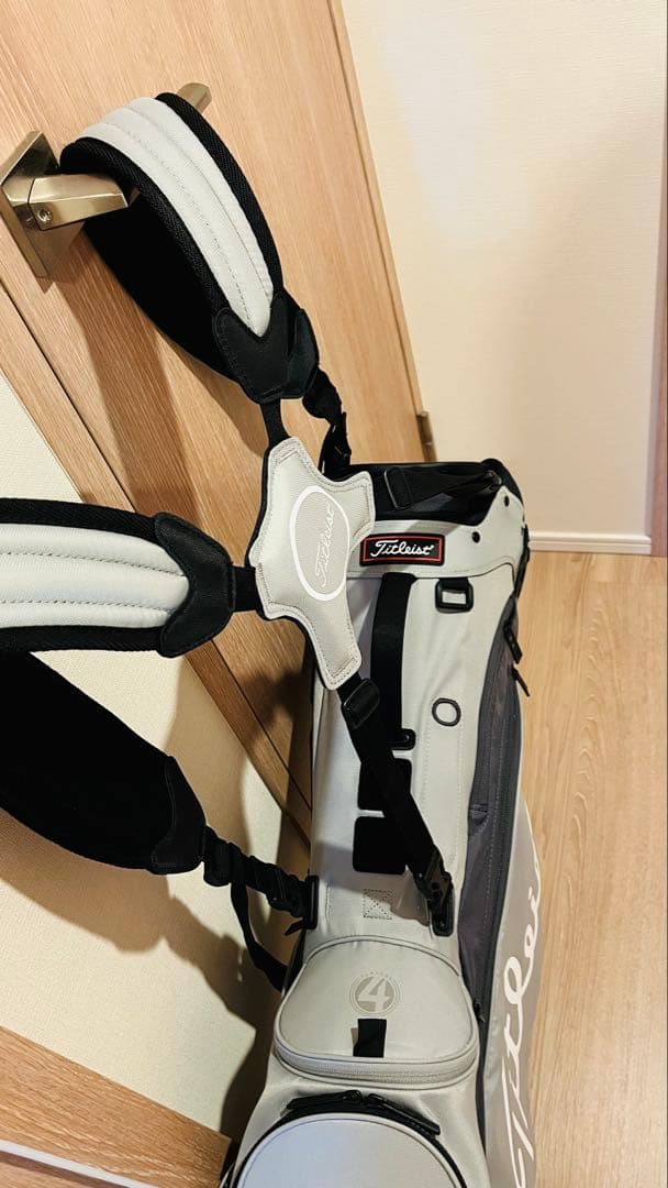 Titleist Players4 スタンドバッグ (グレー)