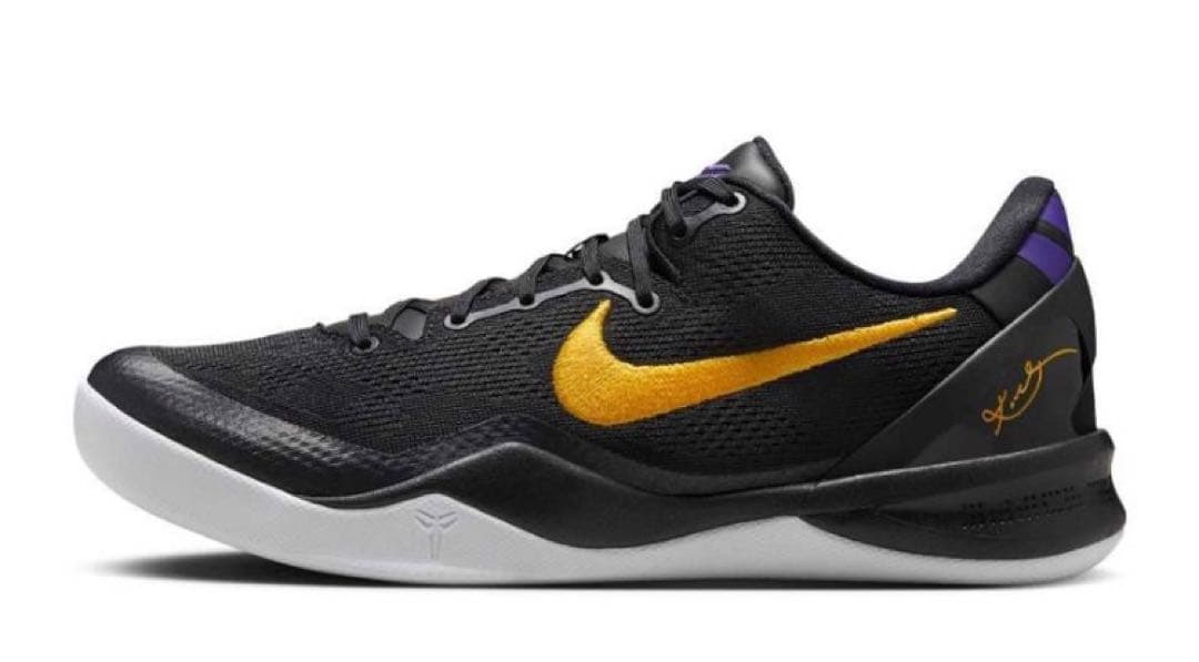 シューズ(男性用) Kobe8 Protro Lakers Away