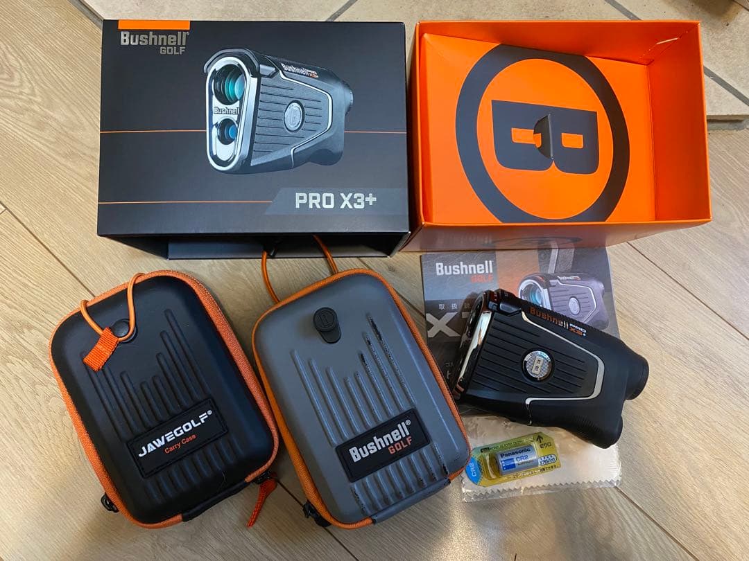 Bushnell Pro X3+レーザー距離計　おまけ付き