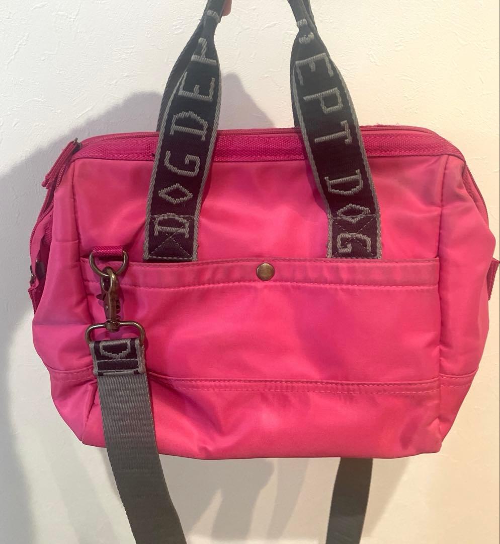 ドッグデプト　Dogdept ピンク　ショルダーバッグ