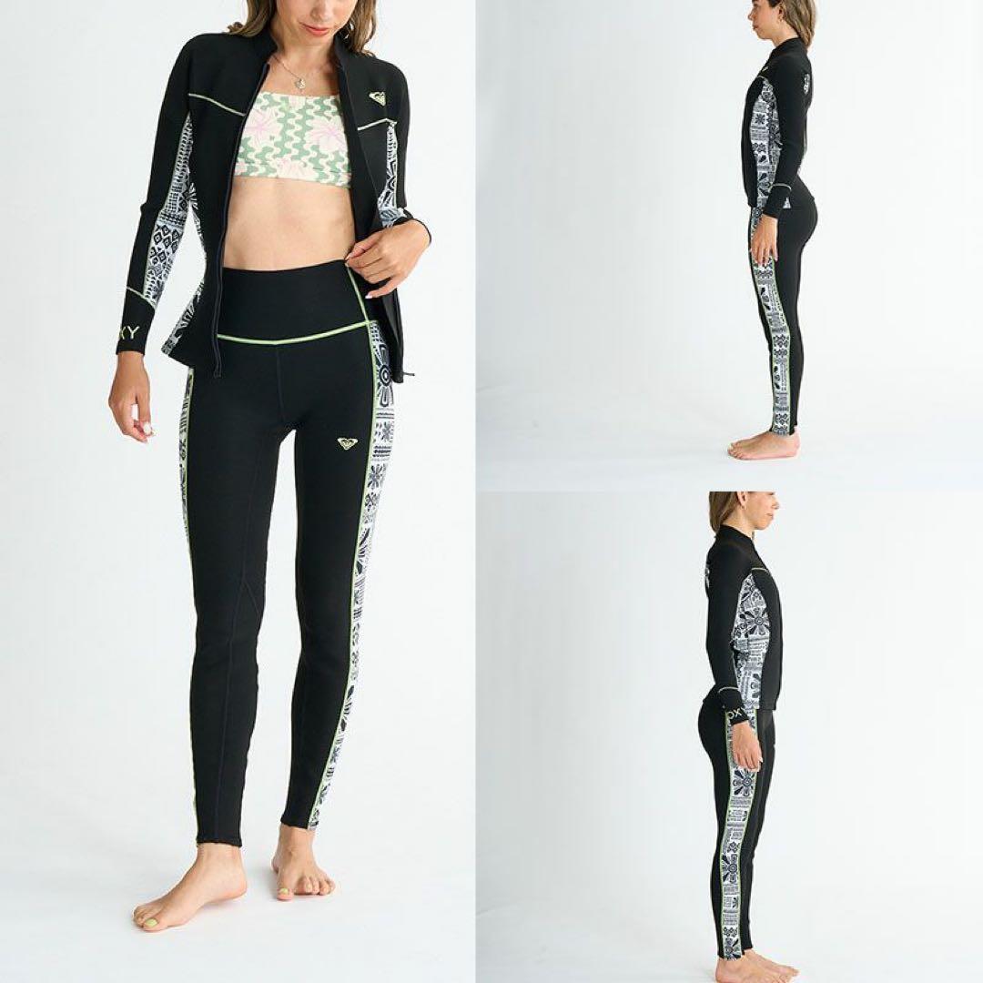 ROXY ロキシー　長袖タッパー 2.0 フロントジップ　パンツ　セットアップ