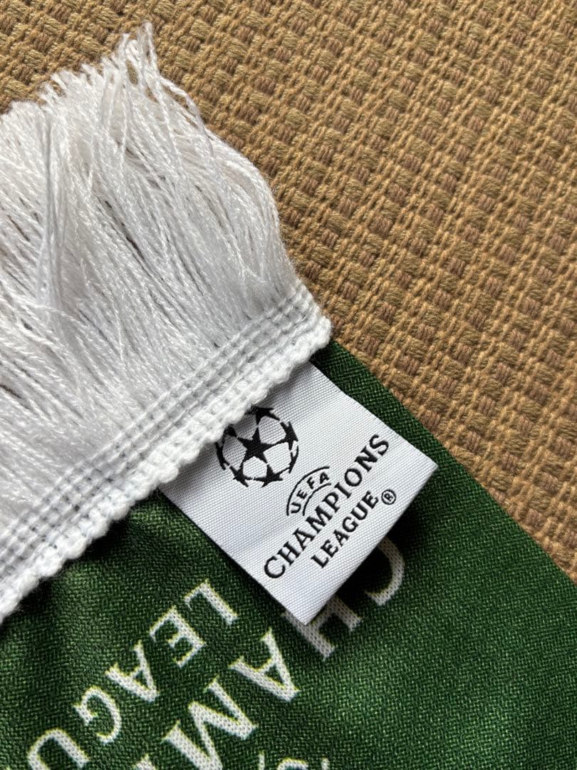 レア物！　UEFAチャンピオンズリーグ スカーフ　マフラー　中村俊輔