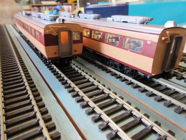 国鉄485系特急電車「初期型」フル編成12両セット HOゲージ 全車室内灯装着済