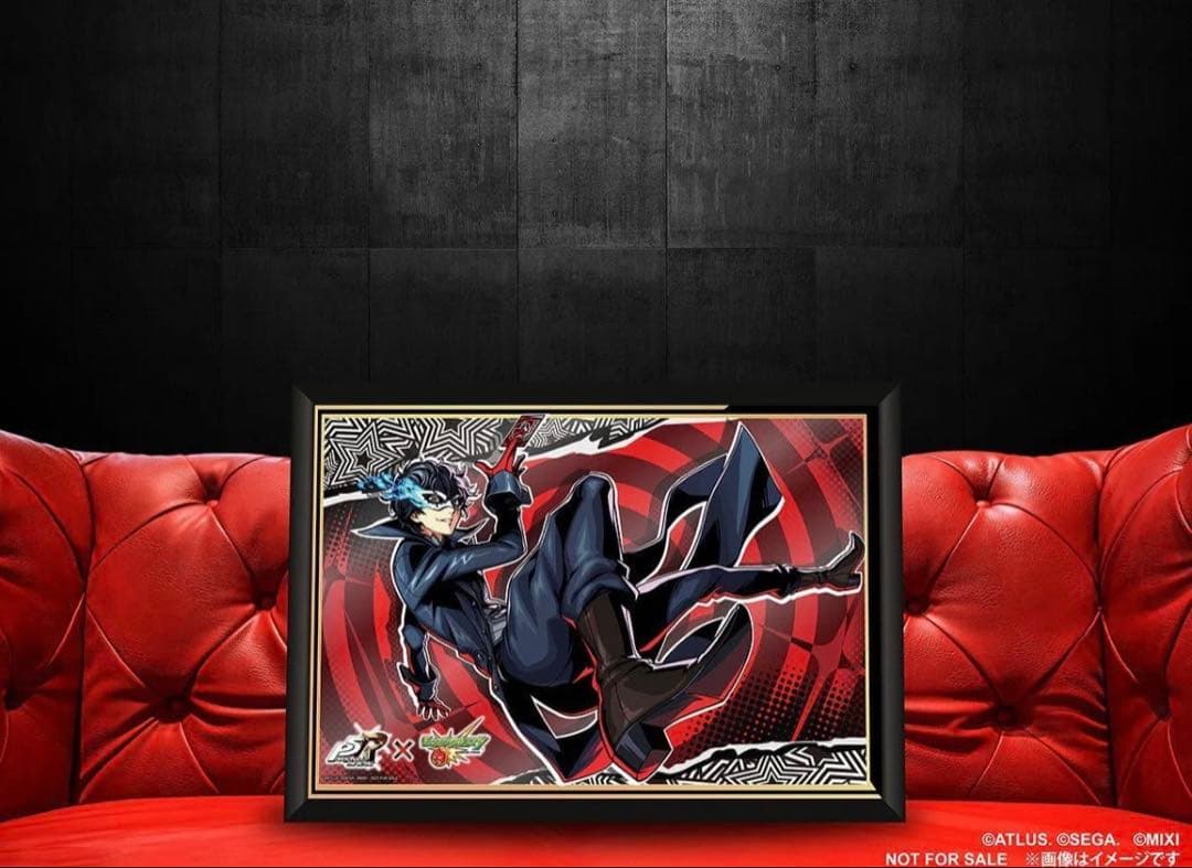 ペルソナ5 ザ・ロイヤル P5R モンストコラボ限定ミラーアートボード