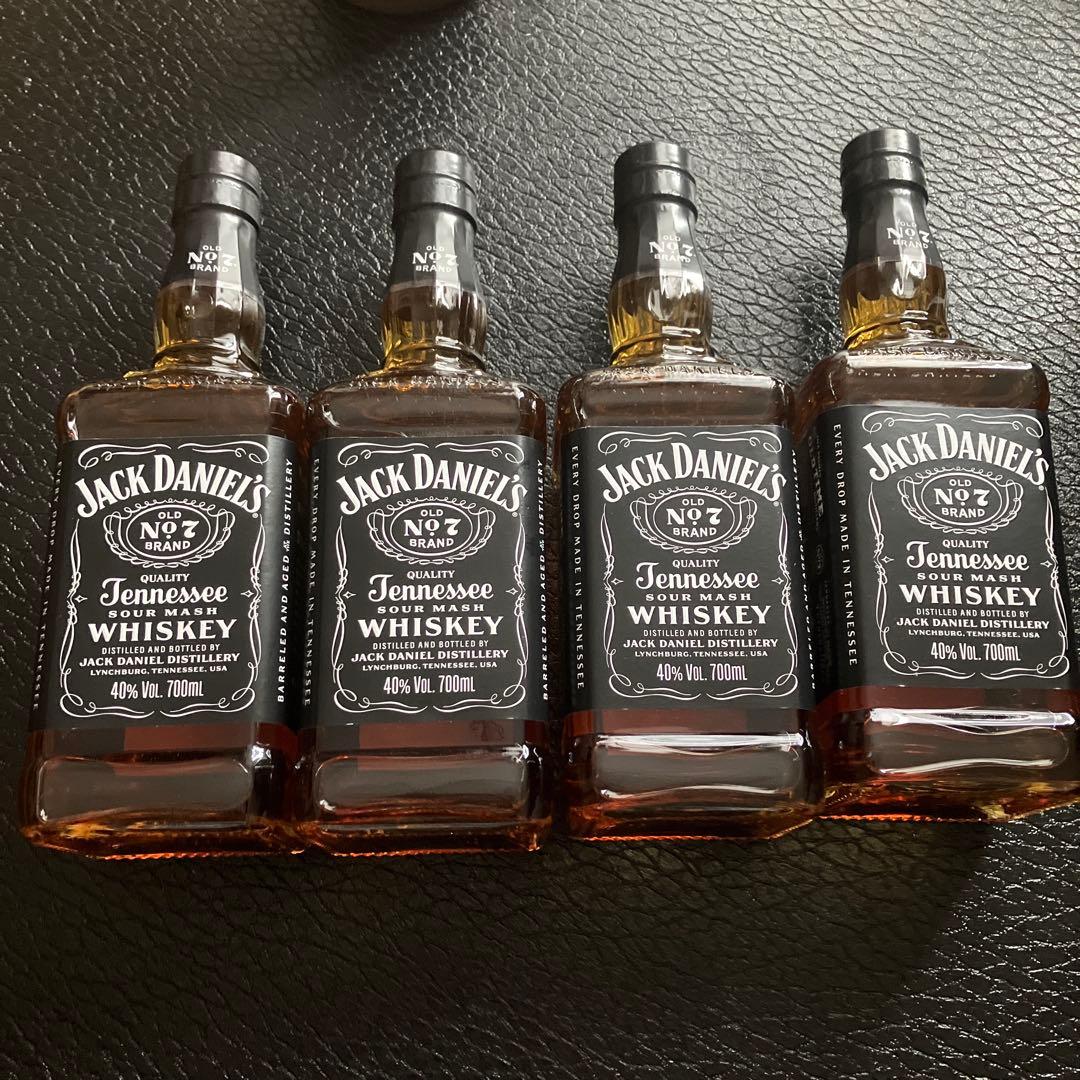 Old No. 7 700ml 4本セット　ジャックダニエル